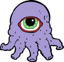 Cartoon Alien-Kopf png