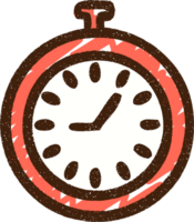Stopwatch Chalk Drawing png