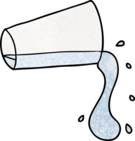 cartoon cool drink of water png