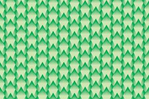 Illustration background, Abstract Geometric Style. Repeating of layer green color in triangle. vector