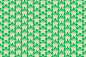 Illustration background, Abstract Geometric Style. Repeating of layer green color in triangle. vector