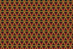 Illustration pattern, Abstract Geometric Style. Repeating of triangle line on black background. vector