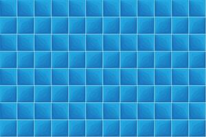 Illustration pattern, Abstract Geometric Style. Repeating of blue color layer in square on white background. vector
