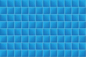 Illustration pattern, Abstract Geometric Style. Repeating of blue color layer in square on white background. vector