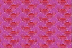 Illustration wallpaper, pattern layer of pink circle background. vector