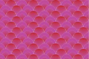 Illustration wallpaper, pattern layer of pink circle background. vector