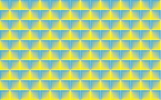 Illustration wallpaper, pattern yellow and blue layer in square background. vector