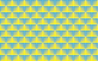 Illustration wallpaper, pattern yellow and blue layer in square background. vector