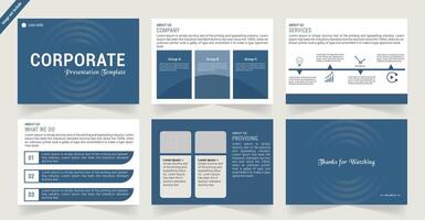 Modern Vector Business Presentation Template