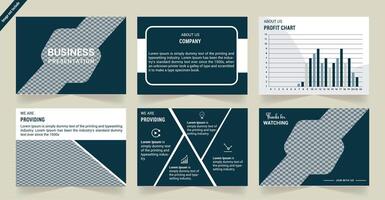 Modern Vector Business Presentation Template