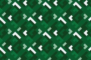 Abstract geometric pattern with lines, simple seamless vector background. green and white texture