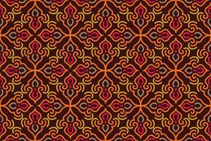 Hand drawn abstract seamless pattern, ethnic background, simple style, great for textiles, banners, wallpapers, backgrounds vector