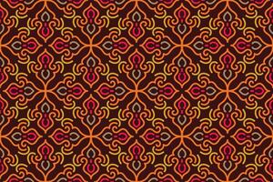 Hand drawn abstract seamless pattern, ethnic background, simple style, great for textiles, banners, wallpapers, backgrounds vector