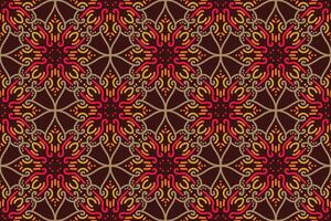 Seamless tribal texture or pattern vector