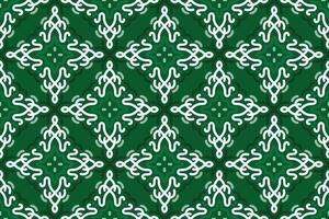 Cute green seamless patterns. Vector illustration bright design. Abstract seamless geometric pattern on green background