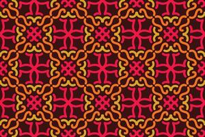 Hand drawn abstract seamless pattern, ethnic background, simple style, great for textiles, banners, wallpapers, backgrounds vector