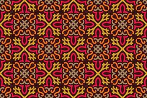 Hand drawn abstract seamless pattern, ethnic background, simple style, great for textiles, banners, wallpapers, backgrounds vector