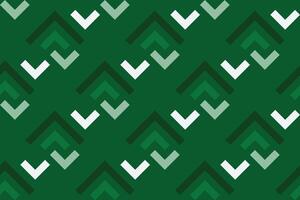 Abstract geometric pattern with lines, simple seamless vector background. green and white texture