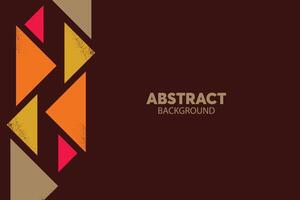 Modern abstarct background with red and yellow color vector