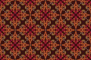 Seamless tribal texture or pattern vector