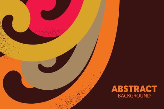 Minimal modern background. Simple shapes with trendy color vector