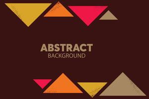 Modern abstarct background with red and yellow color vector