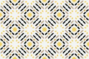 Vector seamless pattern. Modern stylish texture. Repeating geometric tiles with vintage style