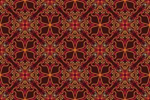 Hand drawn abstract seamless pattern, ethnic background, simple style, great for textiles, banners, wallpapers, backgrounds vector