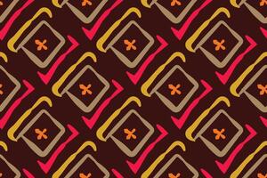 Hand drawn abstract seamless pattern, ethnic background, simple style, great for textiles, banners, wallpapers vector