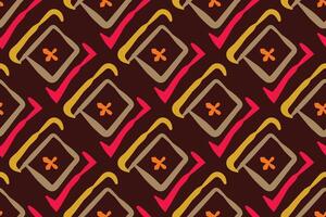 Hand drawn abstract seamless pattern, ethnic background, simple style, great for textiles, banners, wallpapers vector