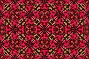 Hand drawn abstract seamless pattern, ethnic background, simple style, great for textiles, banners, wallpapers, wrapping vector
