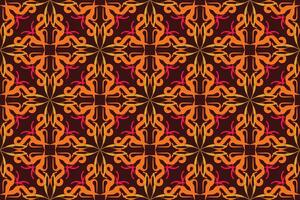 Hand drawn abstract seamless pattern, ethnic background, simple style, great for textiles, banners, wallpapers, wrapping vector