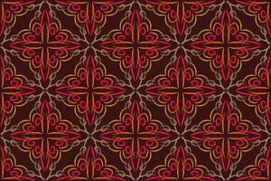 Hand drawn abstract seamless pattern, ethnic background, simple style, great for textiles, banners, wallpapers, wrapping vector