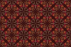 Hand drawn abstract seamless pattern, ethnic background, simple style, great for textiles, banners, wallpapers, wrapping vector