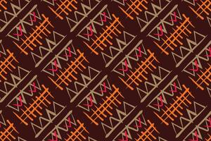 Hand drawn abstract seamless pattern, ethnic background, simple style, great for textiles, banners, wallpapers vector