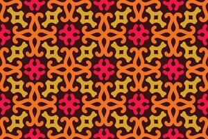Hand drawn abstract seamless pattern, ethnic background, simple style, great for textiles, banners, wallpapers, backgrounds vector
