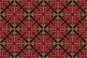 Hand drawn abstract seamless pattern, ethnic background, simple style, great for textiles, banners, wallpapers, backgrounds vector