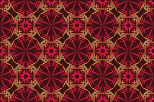 Hand drawn abstract seamless pattern, ethnic background, simple style, great for textiles, banners, wallpapers, wrapping vector