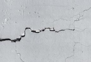 Wall with cracks photo