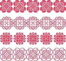 seamless pattern with flowers vector illustration