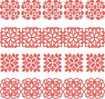 seamless pattern with flowers vector illustration