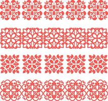 seamless pattern with flowers vector illustration