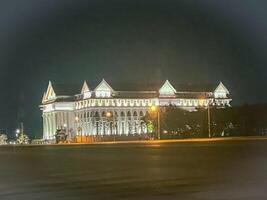National Assembly of Laos in the early morning, Vientiane, Laos, 3rd of March, 2024 photo