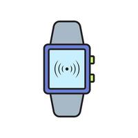 Smart watch icon vector design templates simple and modern concept