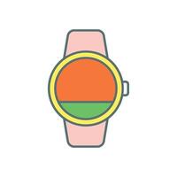 inteligente reloj icono vector diseño plantillas sencillo y moderno concepto