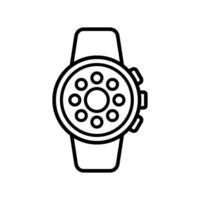 inteligente reloj icono vector diseño plantillas sencillo y moderno concepto