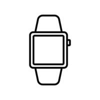 Smart watch icon vector design templates simple and modern concept