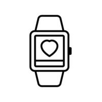 Smart watch icon vector design templates simple and modern concept