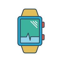 Smart watch icon vector design templates simple and modern concept