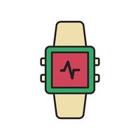 inteligente reloj icono vector diseño plantillas sencillo y moderno concepto